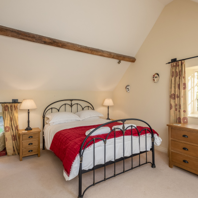 The Coach House- Double Bedroom with King size bed